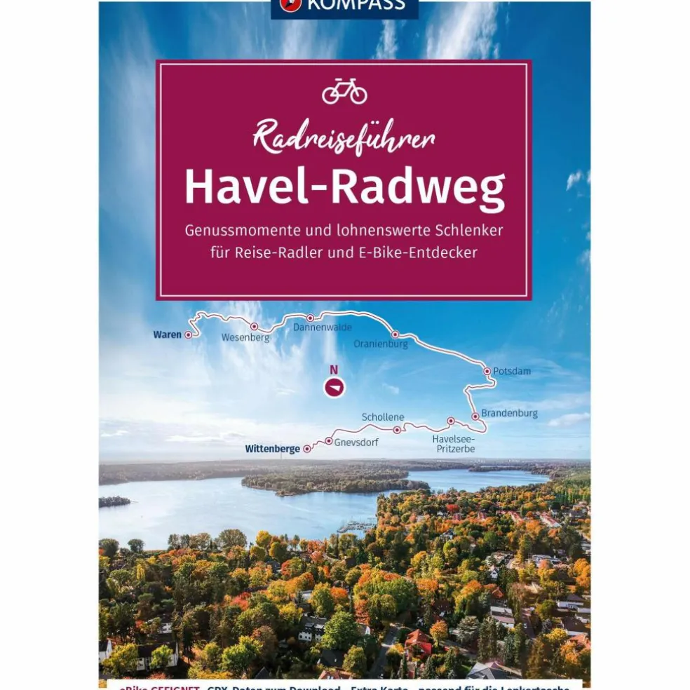 KOMPASS RADREISEFÜHRER HAVEL-RADWEG - Radwanderführer