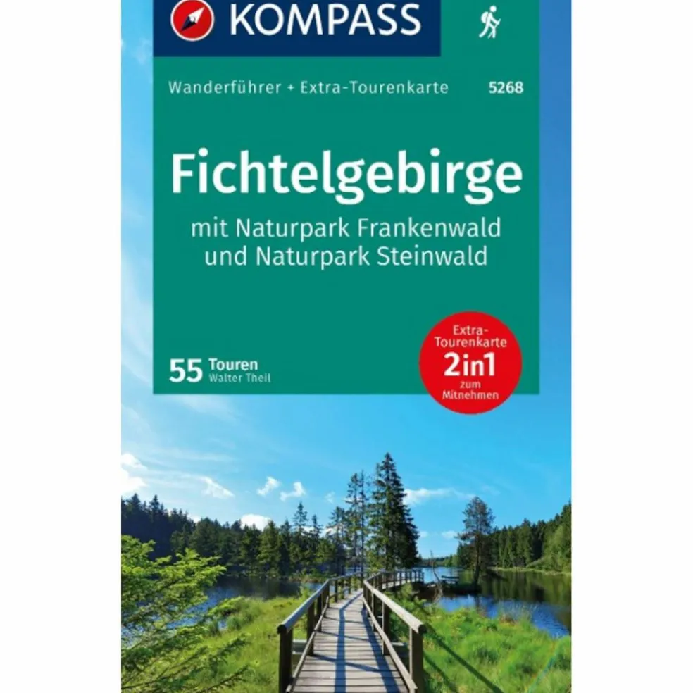 KOMPASS WANDERFÜHRER FICHTELGEBIRGE