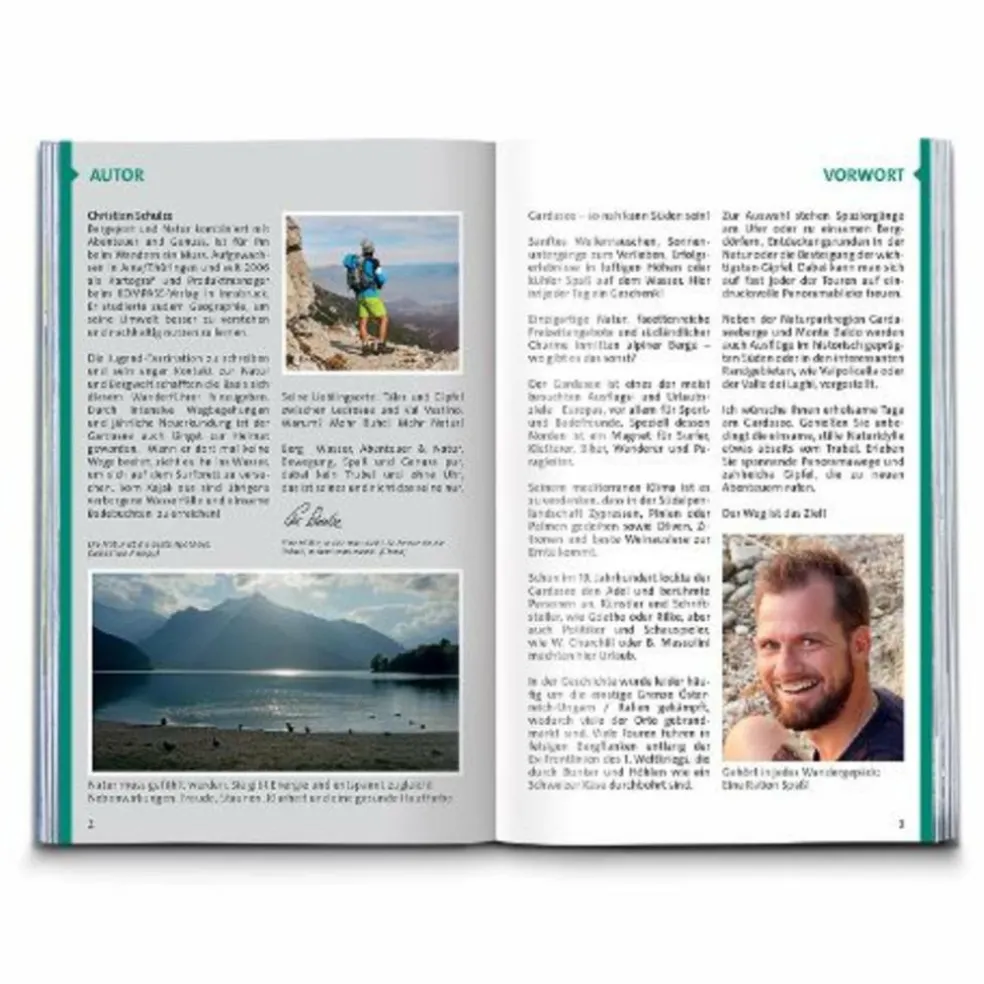 KOMPASS WANDERFÜHRER GARDASEE, 70 TOUREN