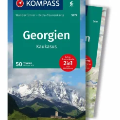 KOMPASS WANDERFÜHRER GEORGIEN, KAUKASUS, 50 TOUREN