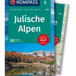 KOMPASS WANDERFÜHRER JULISCHE ALPEN, 55 TOUREN
