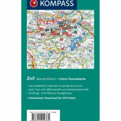 KOMPASS WANDERFÜHRER JULISCHE ALPEN, 55 TOUREN