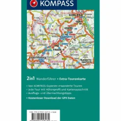 KOMPASS WANDERFÜHRER MOSEL MIT MOSELSTEIG, 46 TOUREN