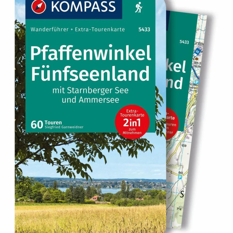 KOMPASS WANDERFÜHRER PFAFFENWINKEL, FÜNFSEENLAND
