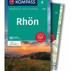 KOMPASS WANDERFÜHRER RHÖN, 50 TOUREN