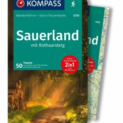 KOMPASS WANDERFÜHRER SAUERLAND MIT ROTHAARSTEIG, 50 TOUREN