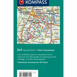 KOMPASS WANDERFÜHRER SCHWÄBISCHE ALB, 75 TOUREN