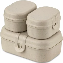 KOZIOL LUNCH BOX SET PASCAL READY MINI SET OF 3 - Dose
