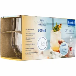 KOZIOL SUPERGLAS CLUB NO. 23 WEIN TUMBLER 2ER-SET