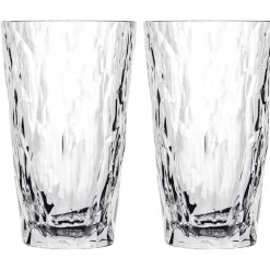 KOZIOL SUPERGLAS LONGDRINK GLAS 300ML CLUB NO. 6 SET OF 2 - Campinggeschirr