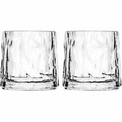 KOZIOL SUPERGLAS WHISKEYGLAS 250ML CLUB NO. 2 SET OF 2 - Campinggeschirr
