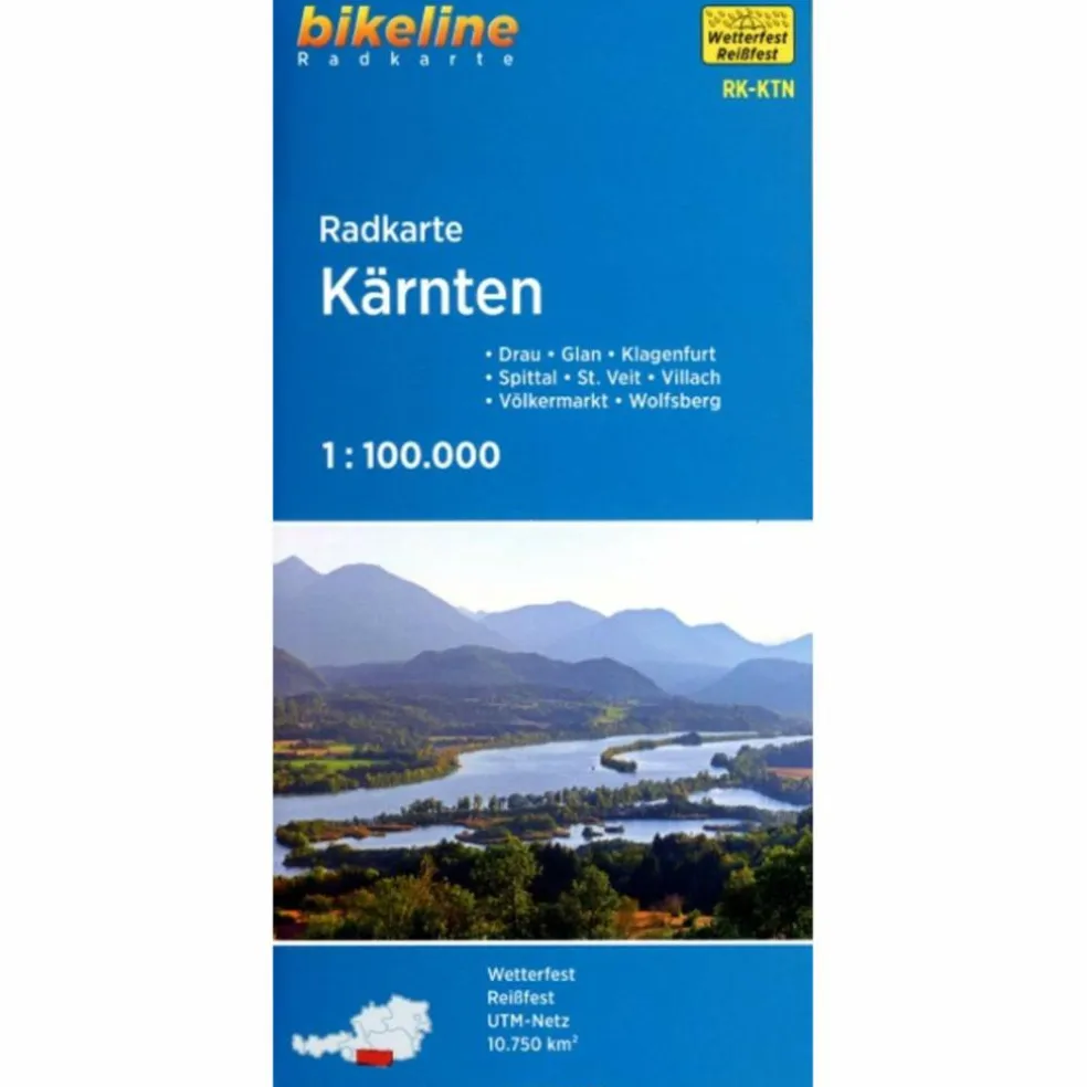 KÄRNTEN - Fahrradkarte
