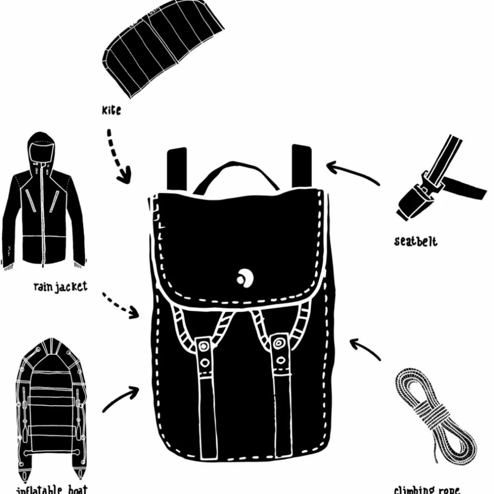 La Virgule GRAVELOT - 18 L Unisex - Tagesrucksack