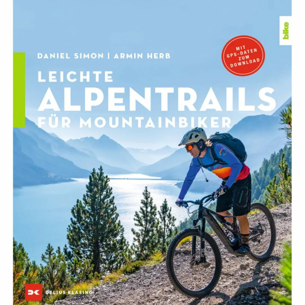 LEICHTE ALPENTRAILS FÜR MOUNTAINBIKER - Radwanderführer