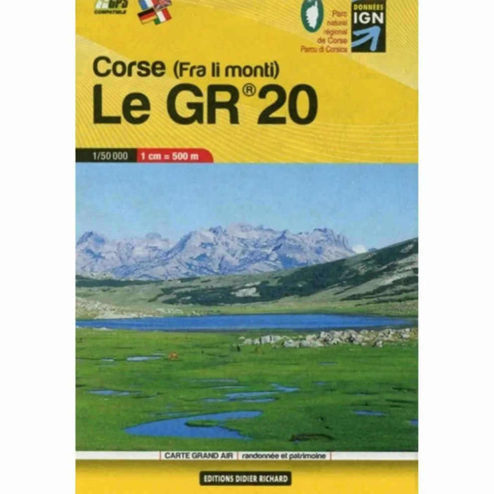 LIBRIS WANDERKARTE 20 CORSE 1 : 50 000