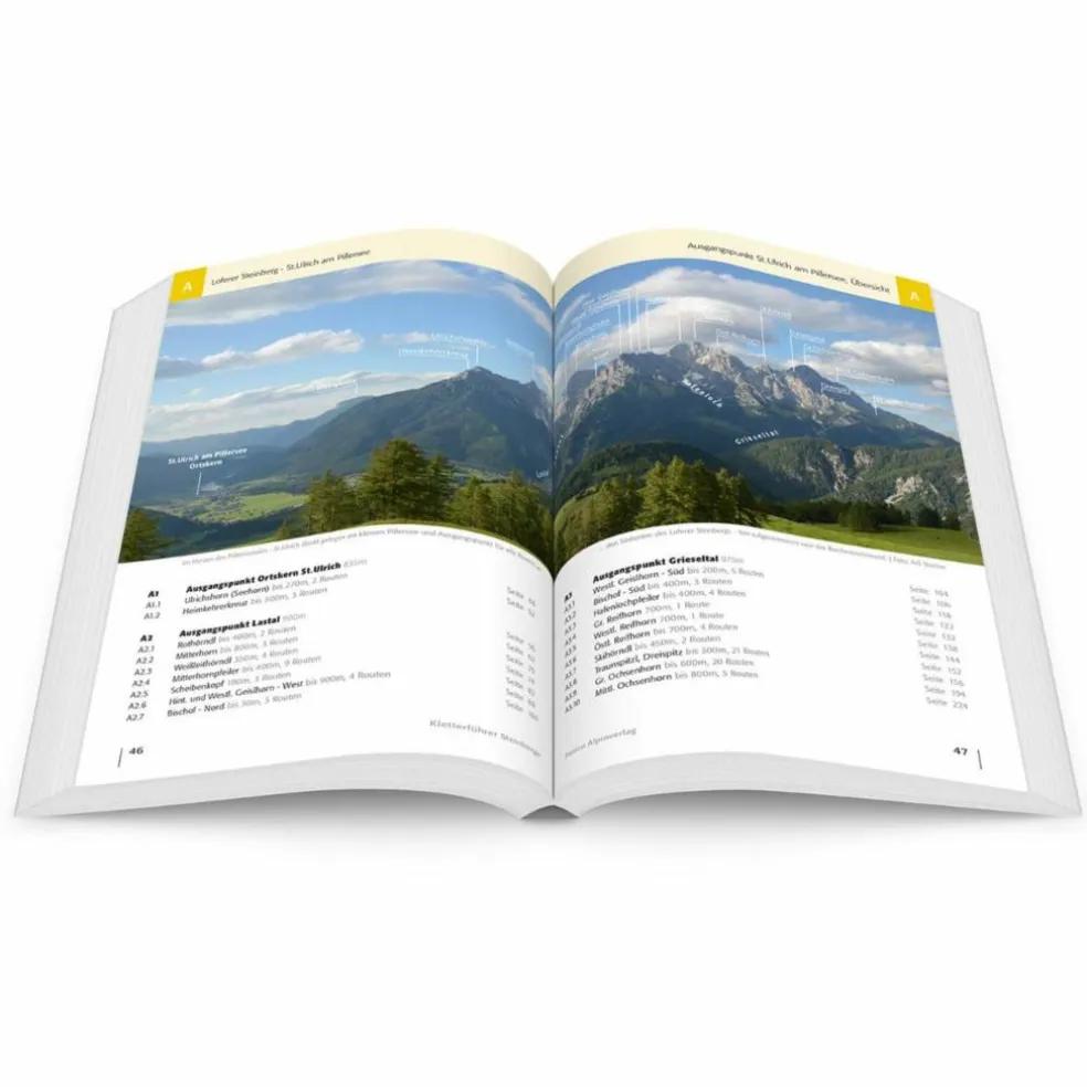 LOFERER UND LEOGANGER STEINBERGE - Kletterführer