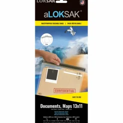 Loksak ALOKSAK DOCUMENTS 13X11, (33.7X26.7CM)2 STÜCK, REISEUNTERLAG - Wertsachenaufbewahrung