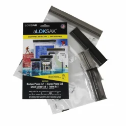Loksak ALOKSAK PHONE & TABLET MULTIPACK 4 STÜCK (4X7, 5X8, 6X9, 8X1 - Wertsachenaufbewahrung