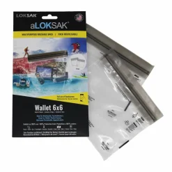 Loksak ALOKSAK 6X6 WALLET (15.9X13.3 CM) 2 STÜCK, BRIEFTASCHE - Wertsachenaufbewahrung