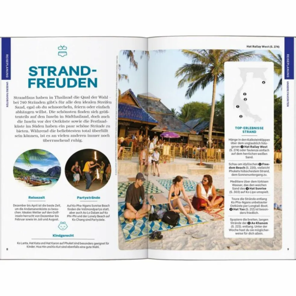 LONELY PLANET REISEFÜHRER THAILAND INSELN & STRÄNDE