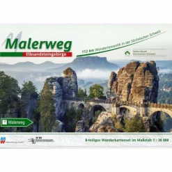 MALERWEG ELBSANDSTEINGEBIRGE - Wanderführer