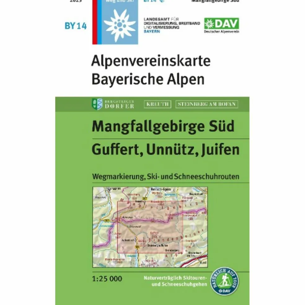 MANGFALLGEBIRGE SÜD - GUFFERT, UNNÜTZ, JUIFEN