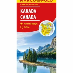 MARCO POLO KONTINENTALKARTE KANADA 1:4 MIO. - Straßenkarte