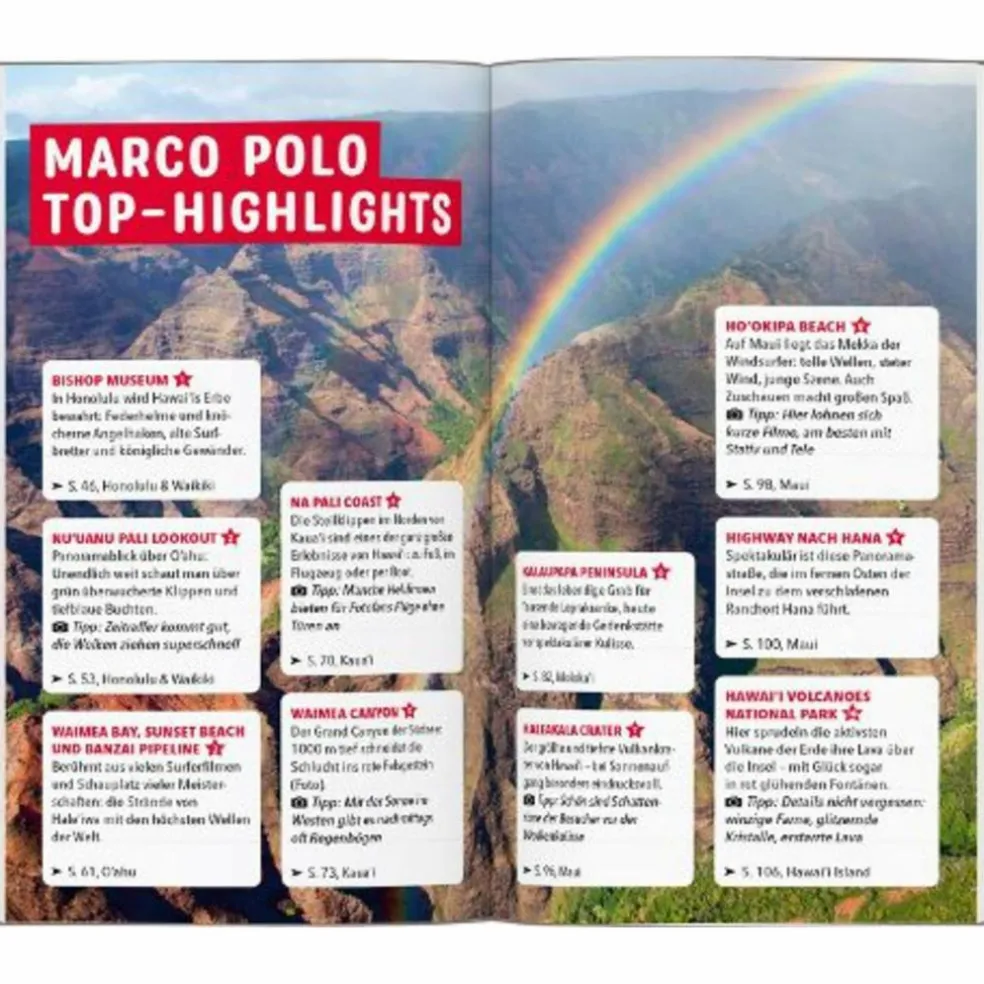 MARCO POLO REISEFÜHRER HAWAII