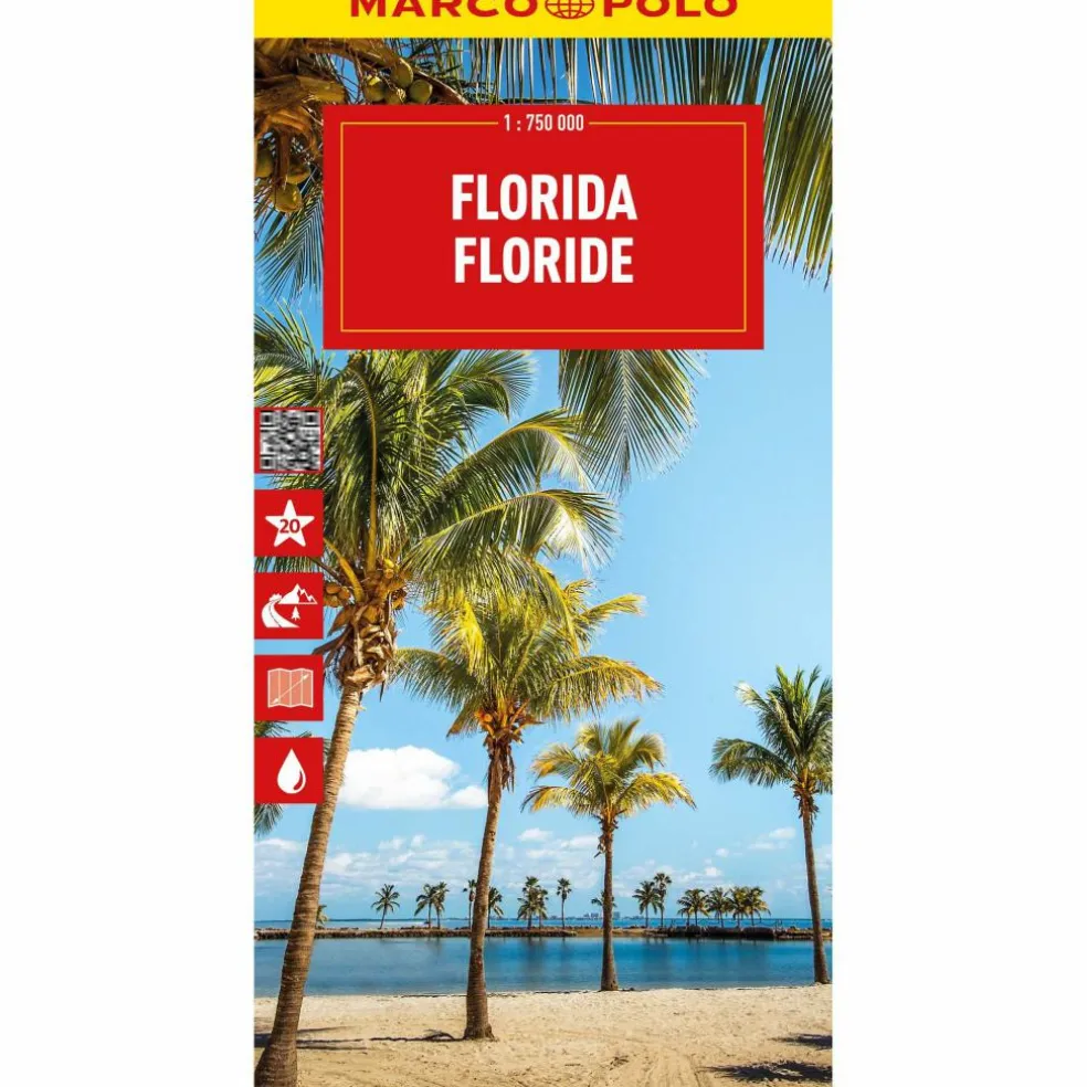 MARCO POLO REISEKARTE FLORIDA 1:750.000
