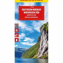 MARCO POLO REISEKARTE NORWEGEN SÜD 1:325.000 - Straßenkarte