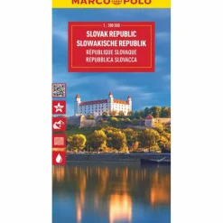 MARCO POLO REISEKARTE SLOWAKISCHE REPUBLIK 1:300.000 - Straßenkarte