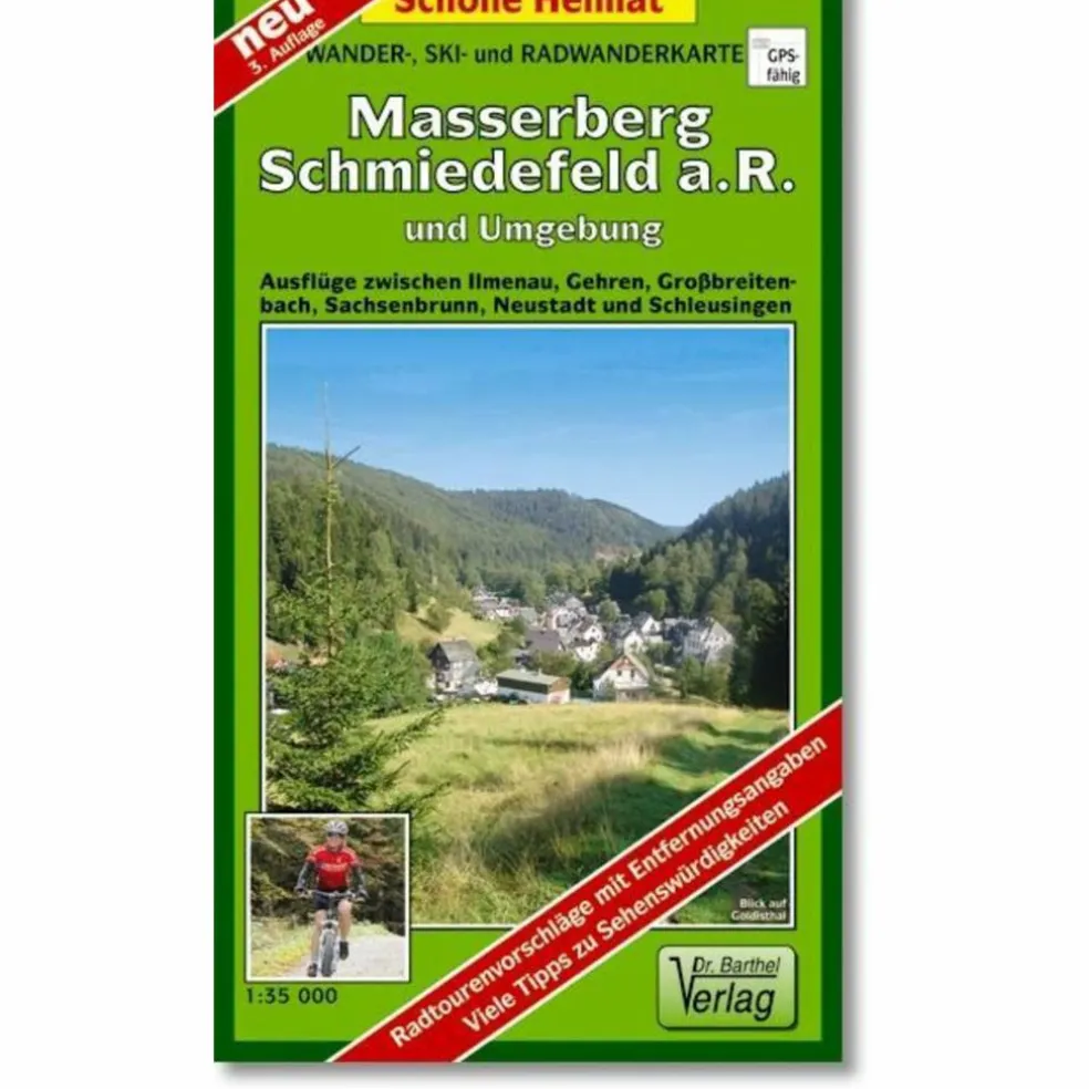 MASSERBERG, SCHMIEDEFELD A. R. UND UMGEB - Wanderkarte