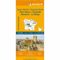 MICHELIN BASKENLAND, NAVARRA, RIOJA - Straßenkarte
