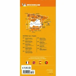 MICHELIN ESTREMADURA, KASTILIEN-LA MANCHA, MADRID - Straßenkarte