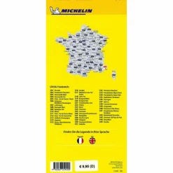 MICHELIN FRANZÖSISCHE RIVIERA - SEEALPEN - Straßenkarte