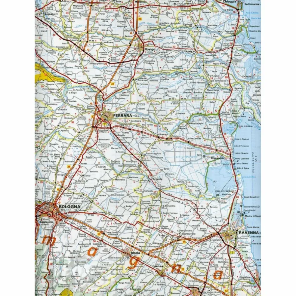 MICHELIN TRENTINO-SÜDTIROL,VENETIEN - Straßenkarte