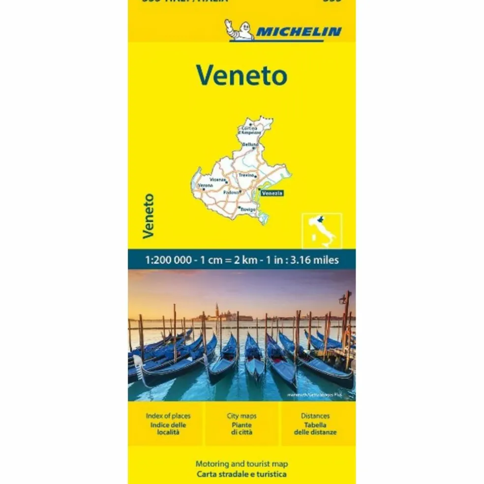 MICHELIN VENETIEN - Straßenkarte