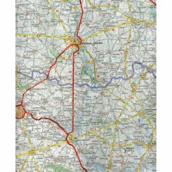 MICHELIN WESTLICHES LOIRETAL - ANJOU - Straßenkarte