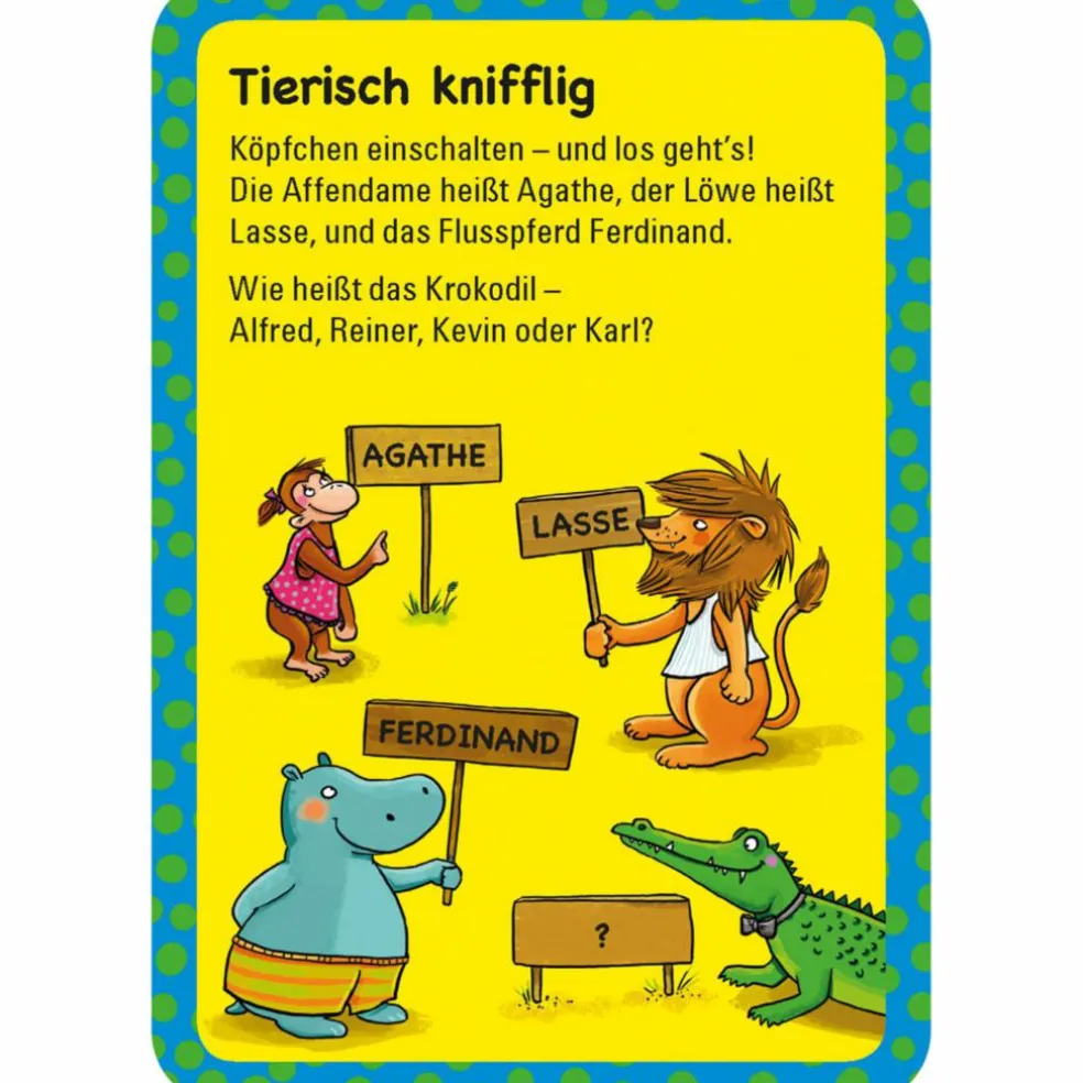 Moses Verlag 50 REISE-REGEN-RÜCKSITZ-RÄTSEL - Reisespiel
