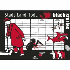 Moses Verlag BLACK STORIES - STADT LAND TOD - Reisespiel