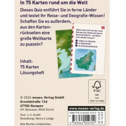Moses Verlag DAS GLOBETROTTER-QUIZ - Reisespiel