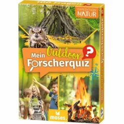 Moses Verlag MEIN OUTDOOR-FORSCHERQUIZ - Reisespiel