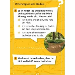 Moses Verlag MEIN OUTDOOR-FORSCHERQUIZ - Reisespiel