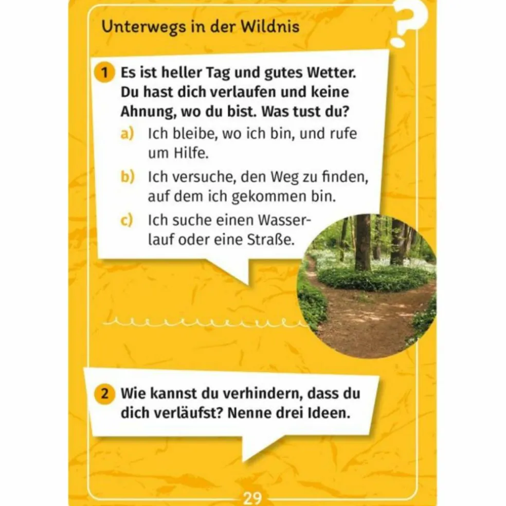 Moses Verlag MEIN OUTDOOR-FORSCHERQUIZ - Reisespiel