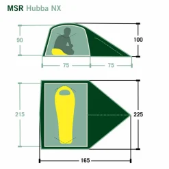 MSR HUBBA NX - Einpersonenzelt