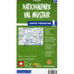 NATIONALPARK - VAL MÜSTAIR 37 WANDERKARTE 1:40 000 MATT LAMI - Wanderkarte