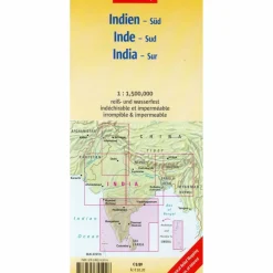 NELLES MAPS INDIA: SOUTH - Straßenkarte