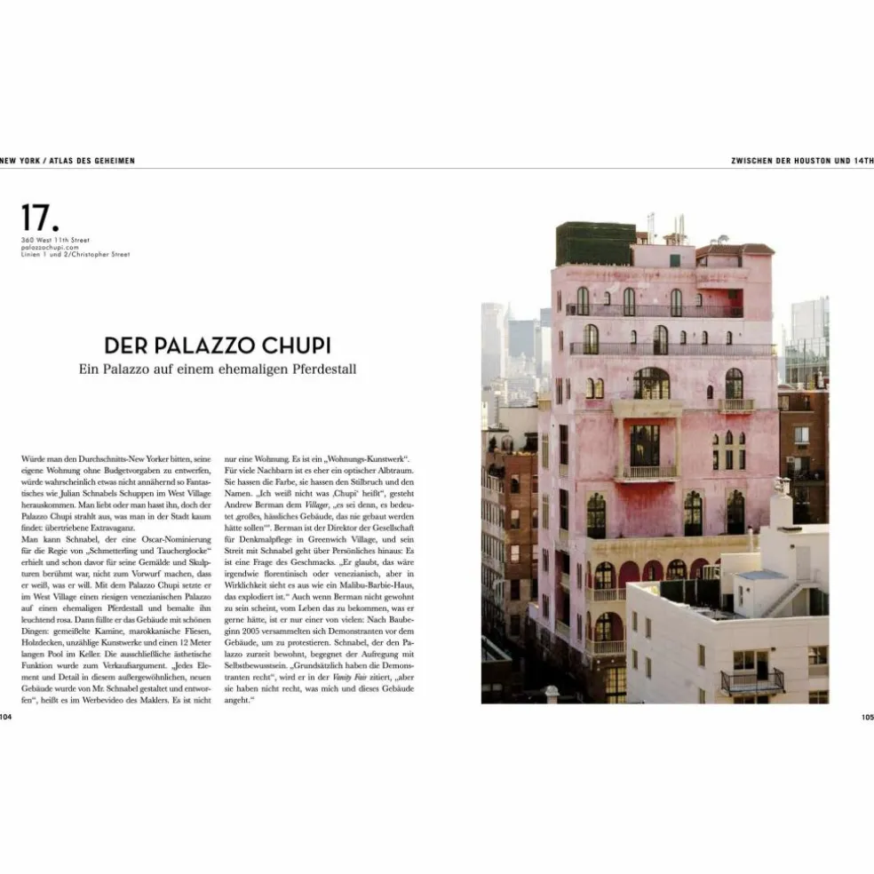 NEW YORK - ATLAS DES GEHEIMEN - Reiseführer