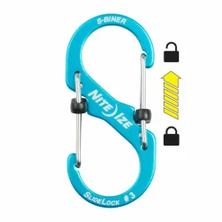 Nite Ize S-BINER SLIDELOCK ALUMINUM - Karabiner