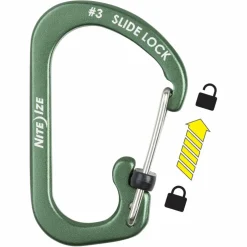 Nite Ize SLIDELOCK CARABINER ALUMINUM - Schlüsselanhänger